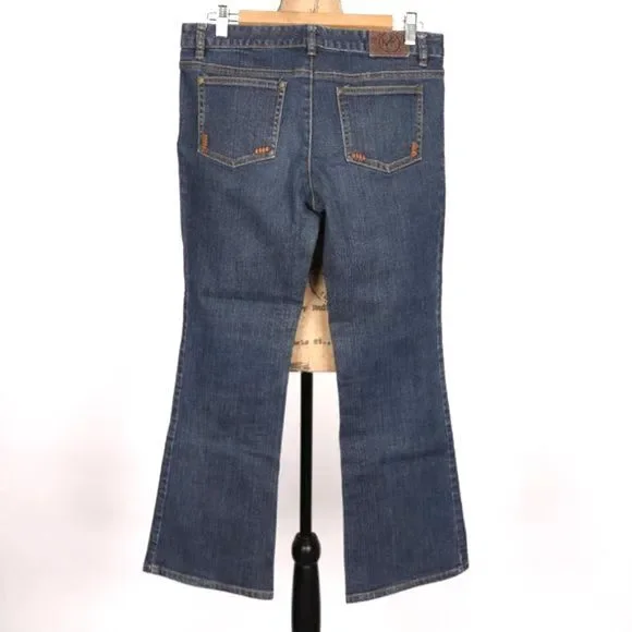 EC Michael Kors Boot cut Jeans Size 8 - Picture 2 of 6